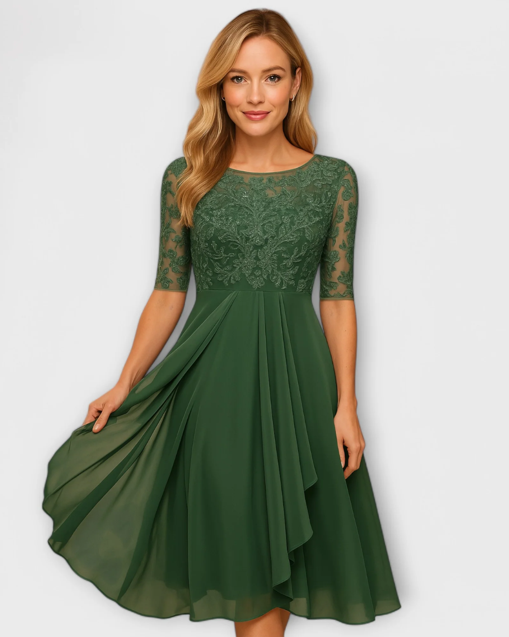 Schickes Frauenkleid