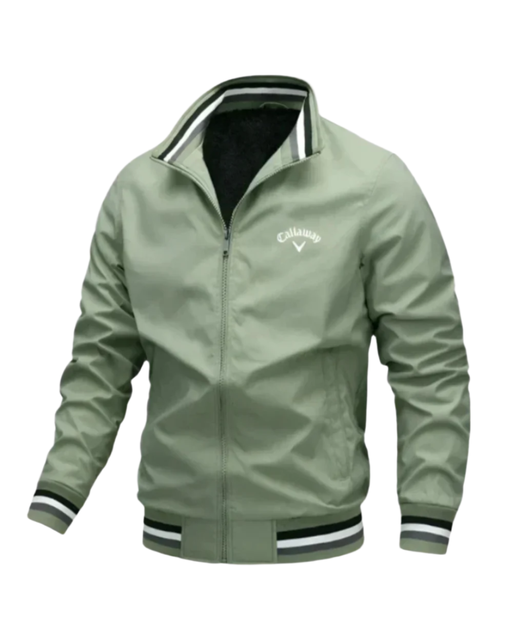 Lässige Jacke mit Reißverschluss