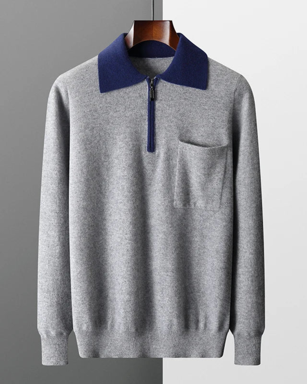 Castelle Kaschmir Zip Up Polo