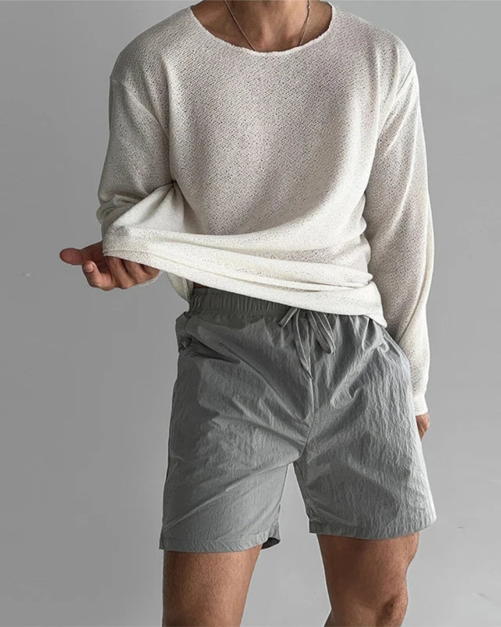 Lässig gestricktes T-Shirt