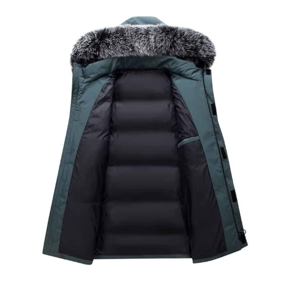 Luxuriöse Winterjacke