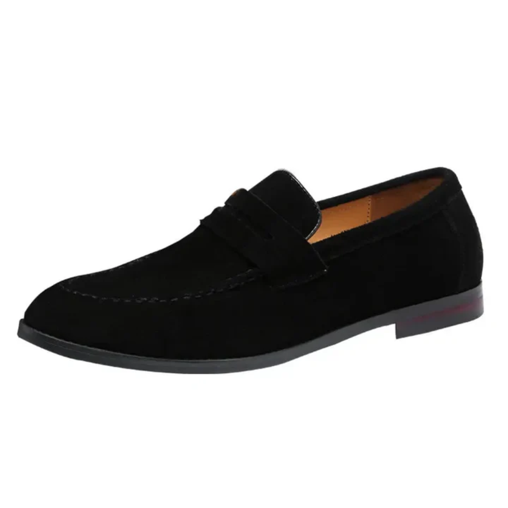 Sommer-Loafers aus Wildleder