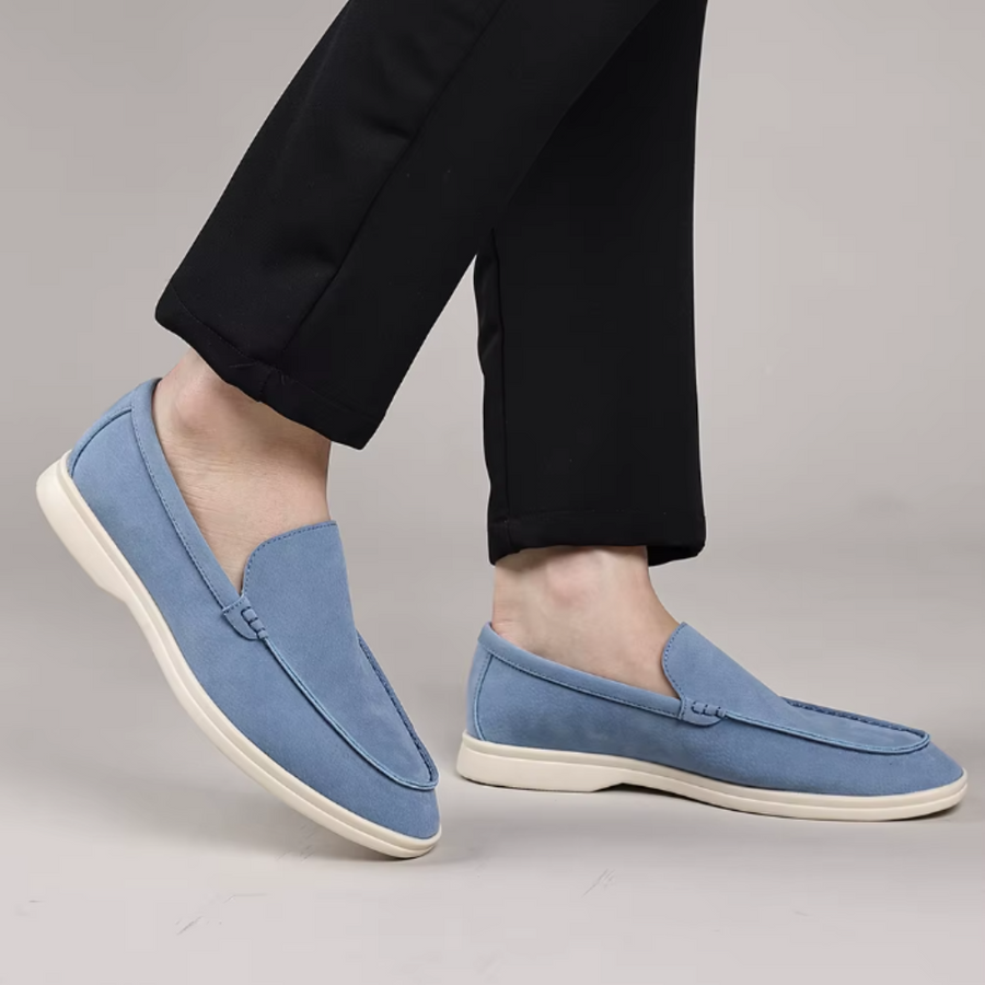 Klassische Wildleder-Loafer