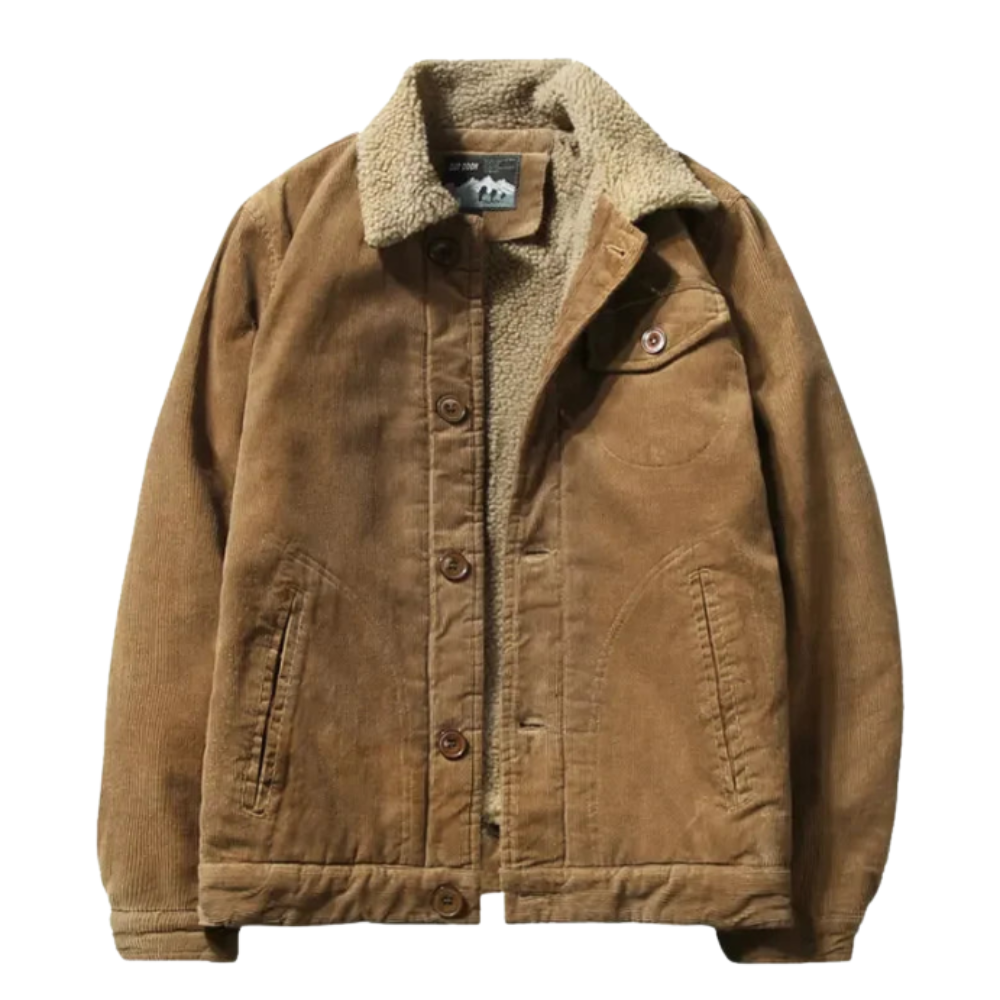 Winterjacke aus Samt