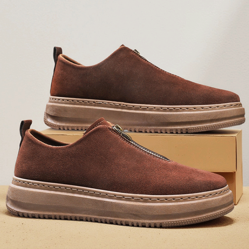 Elegante Wildlederschuhe