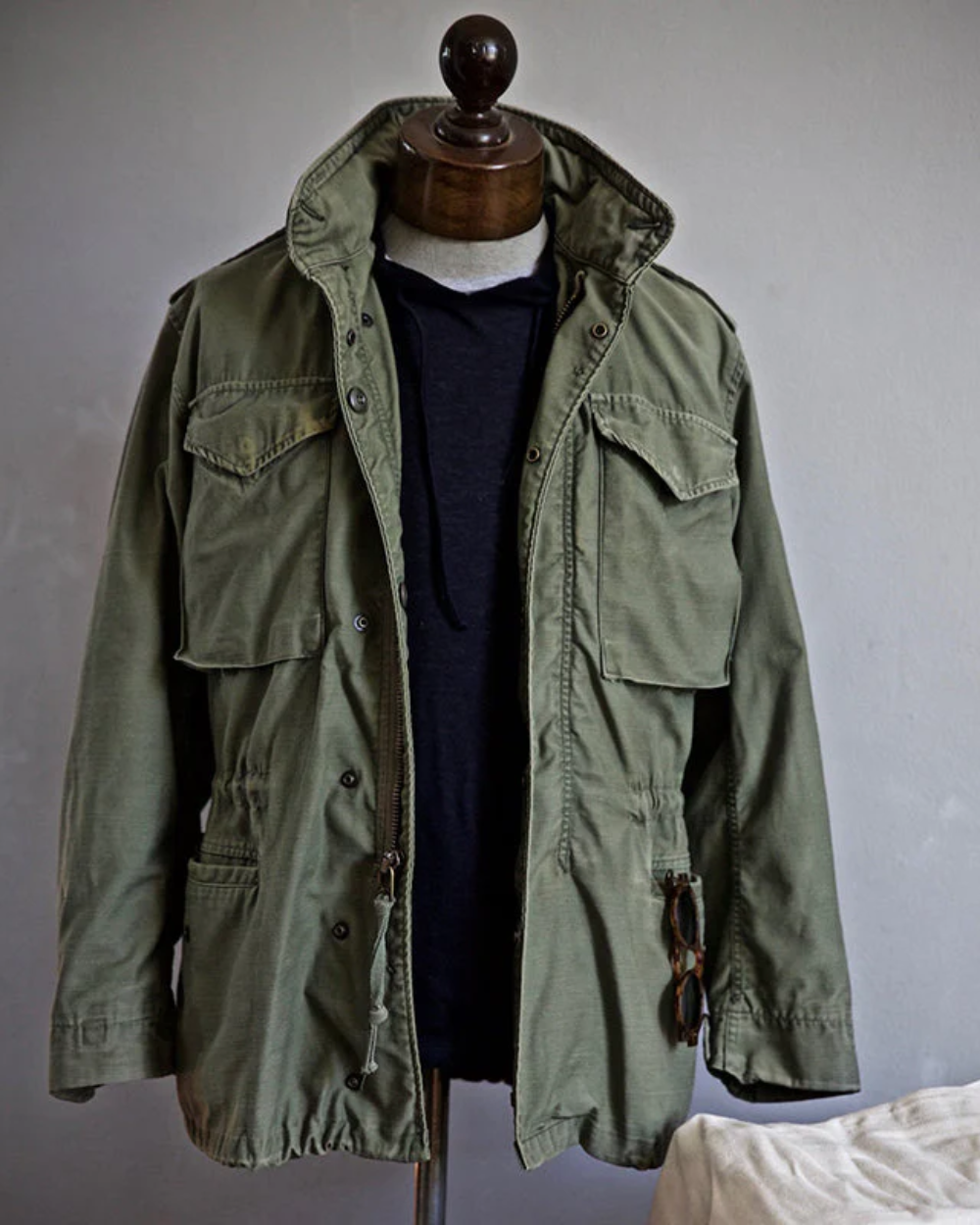 Militärische Jacke