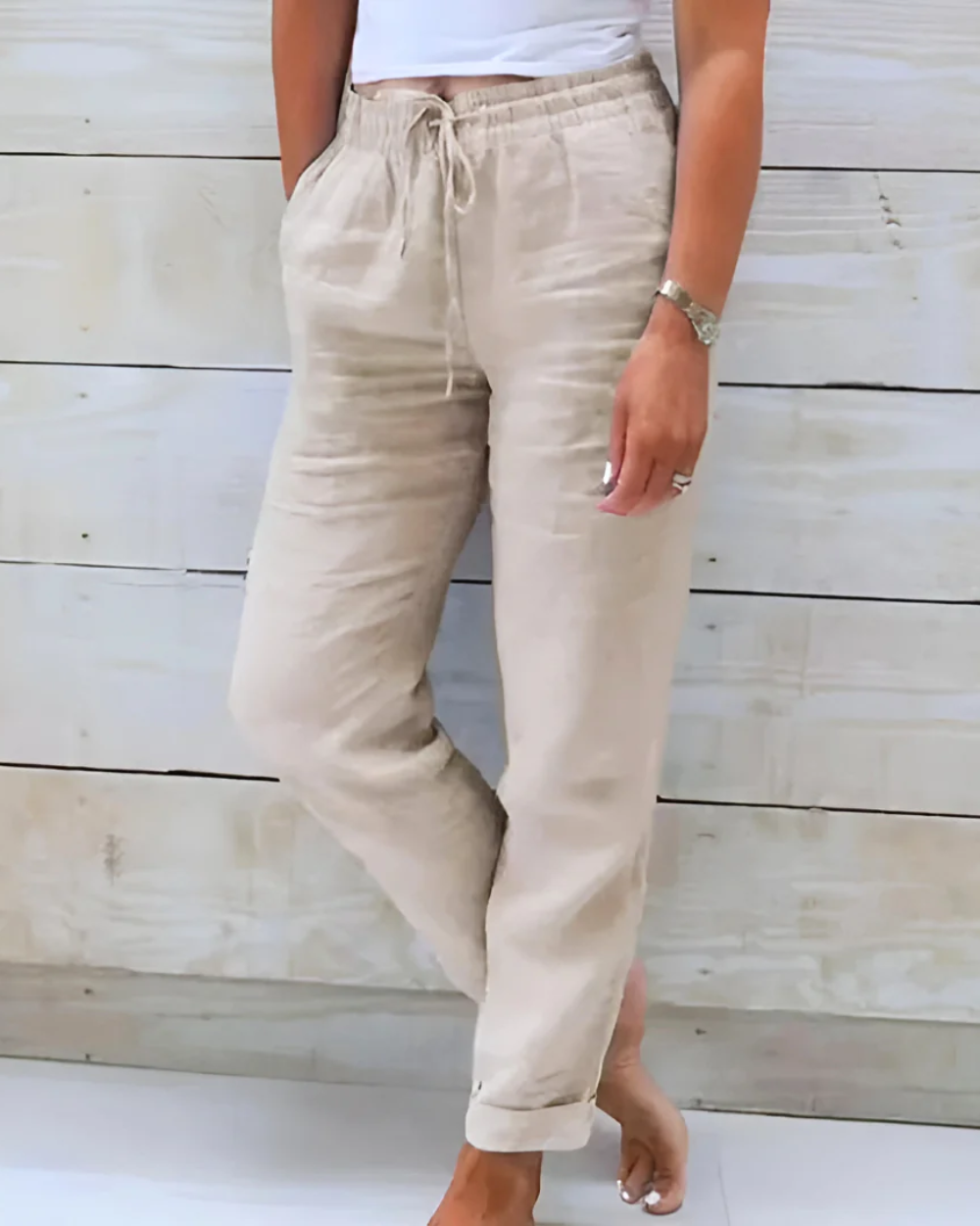 Bequeme Leinenhosen