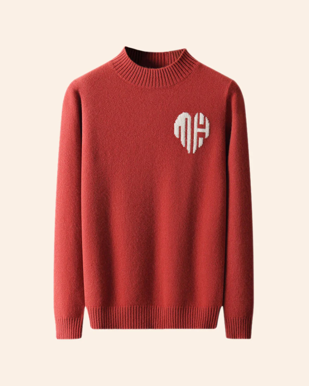 Bora Bora Pullover mit Herz aus Kaschmir