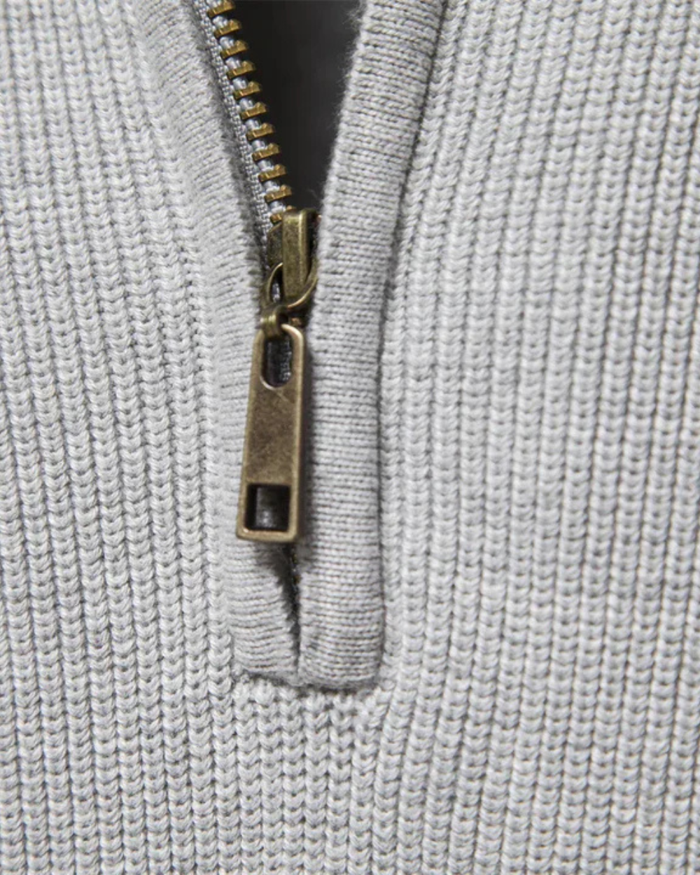 Salvatore Pullover mit Reißverschluss