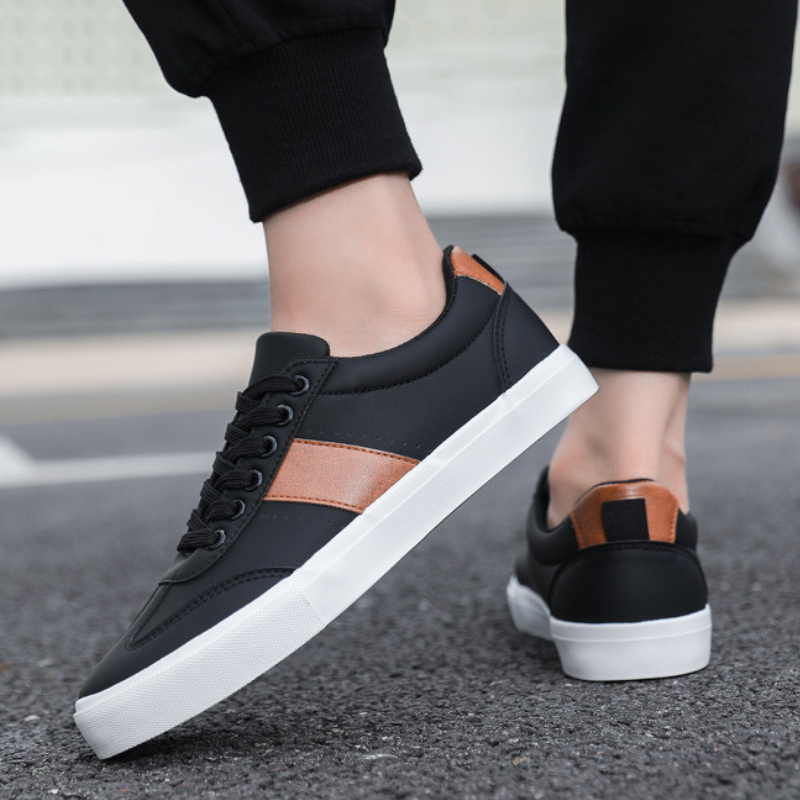 Miami Leder Turnschuhe