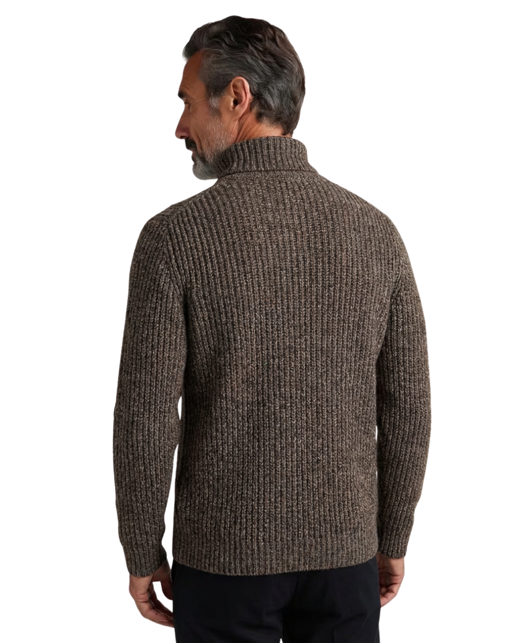 Eleganter Strickrollkragenpullover