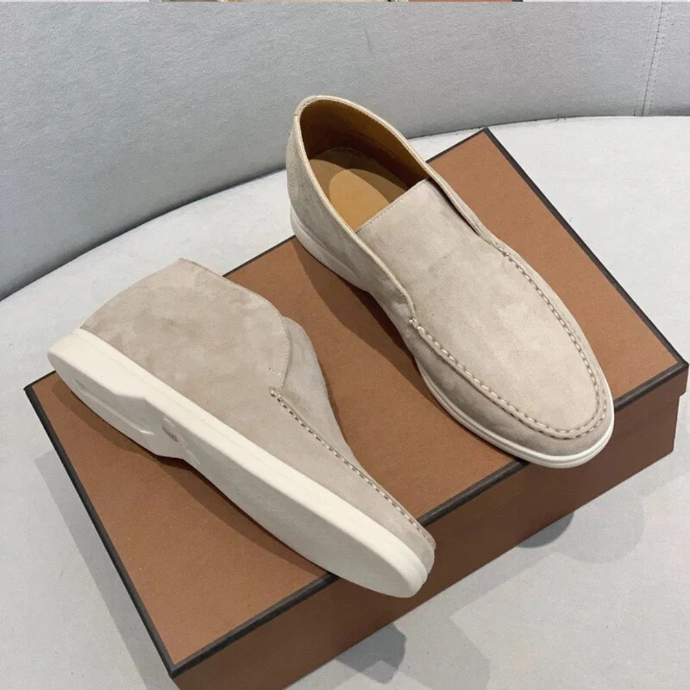 Lässige Wildleder-Loafer