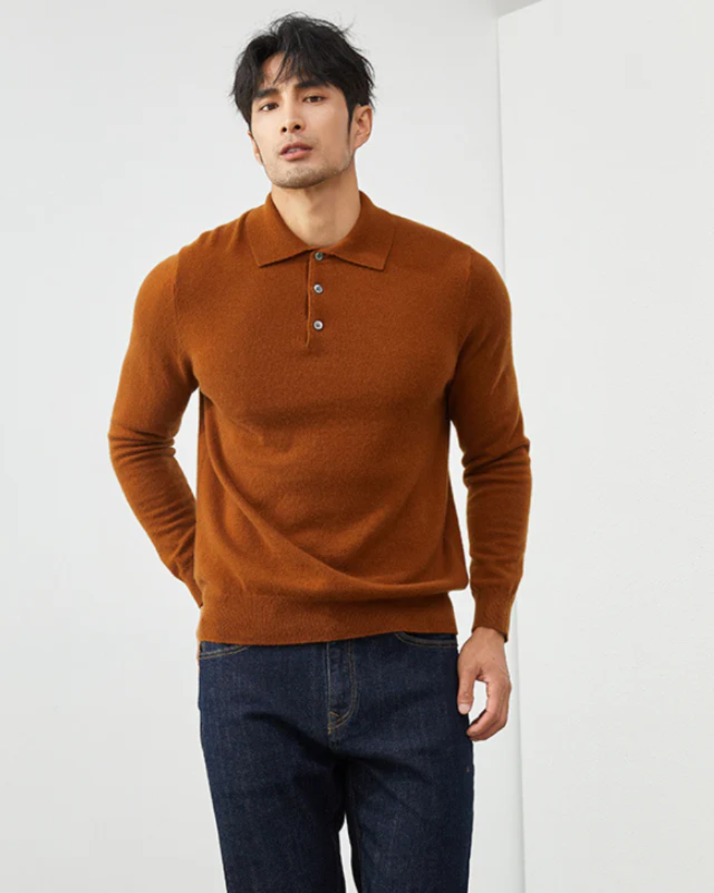 Ponza Kaschmir-Polopullover