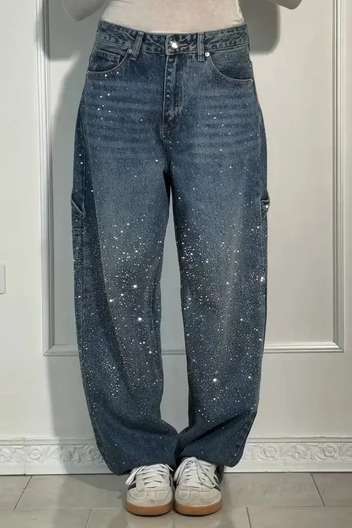 Elegante Jeans mit Glamour