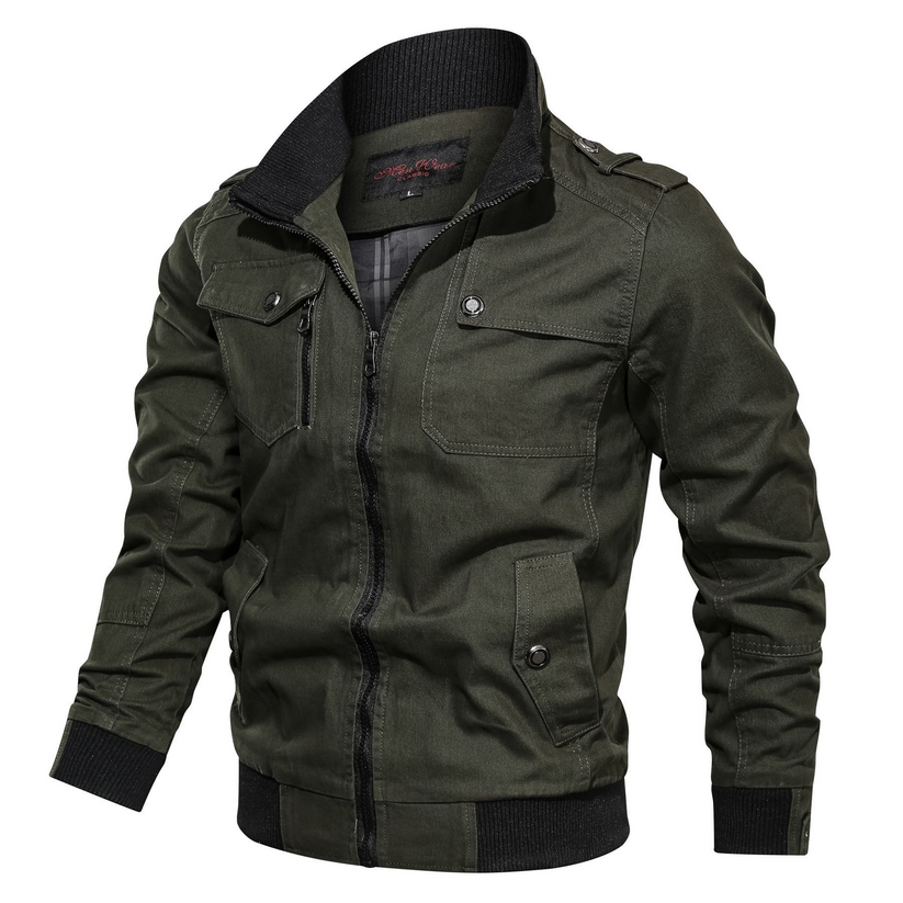 Elegante Cargo-Jacke