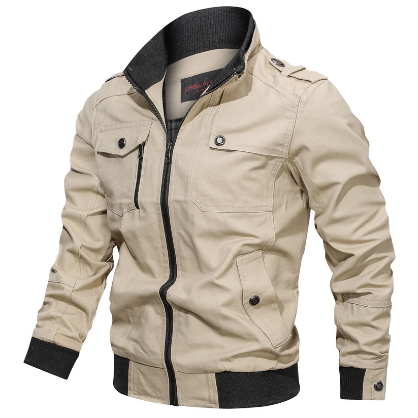 Elegante Cargo-Jacke