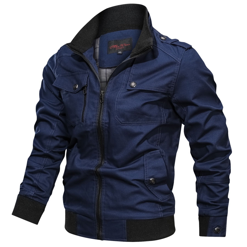Elegante Cargo-Jacke