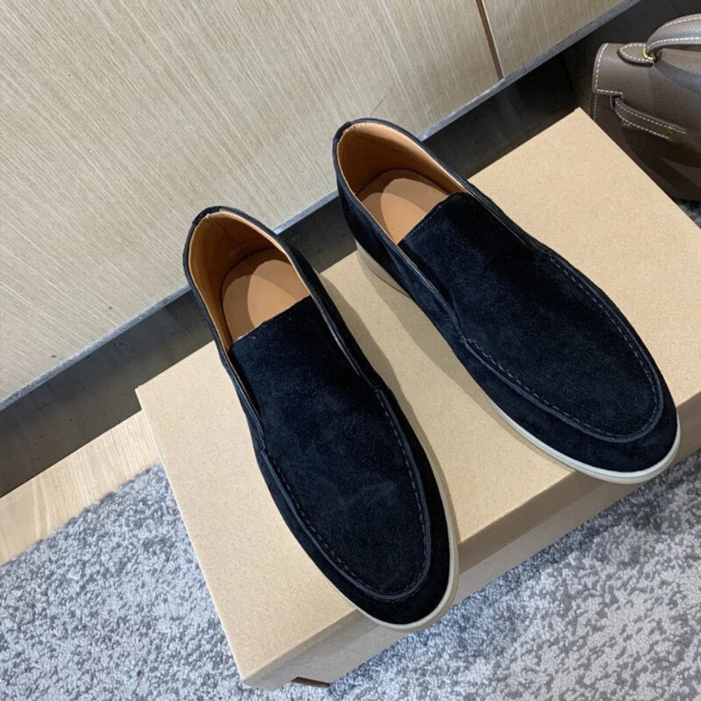 Lässige Wildleder-Loafer