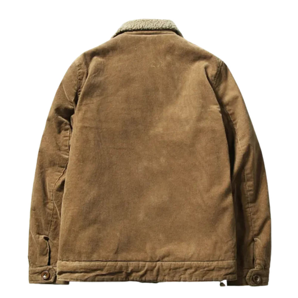 Winterjacke aus Samt