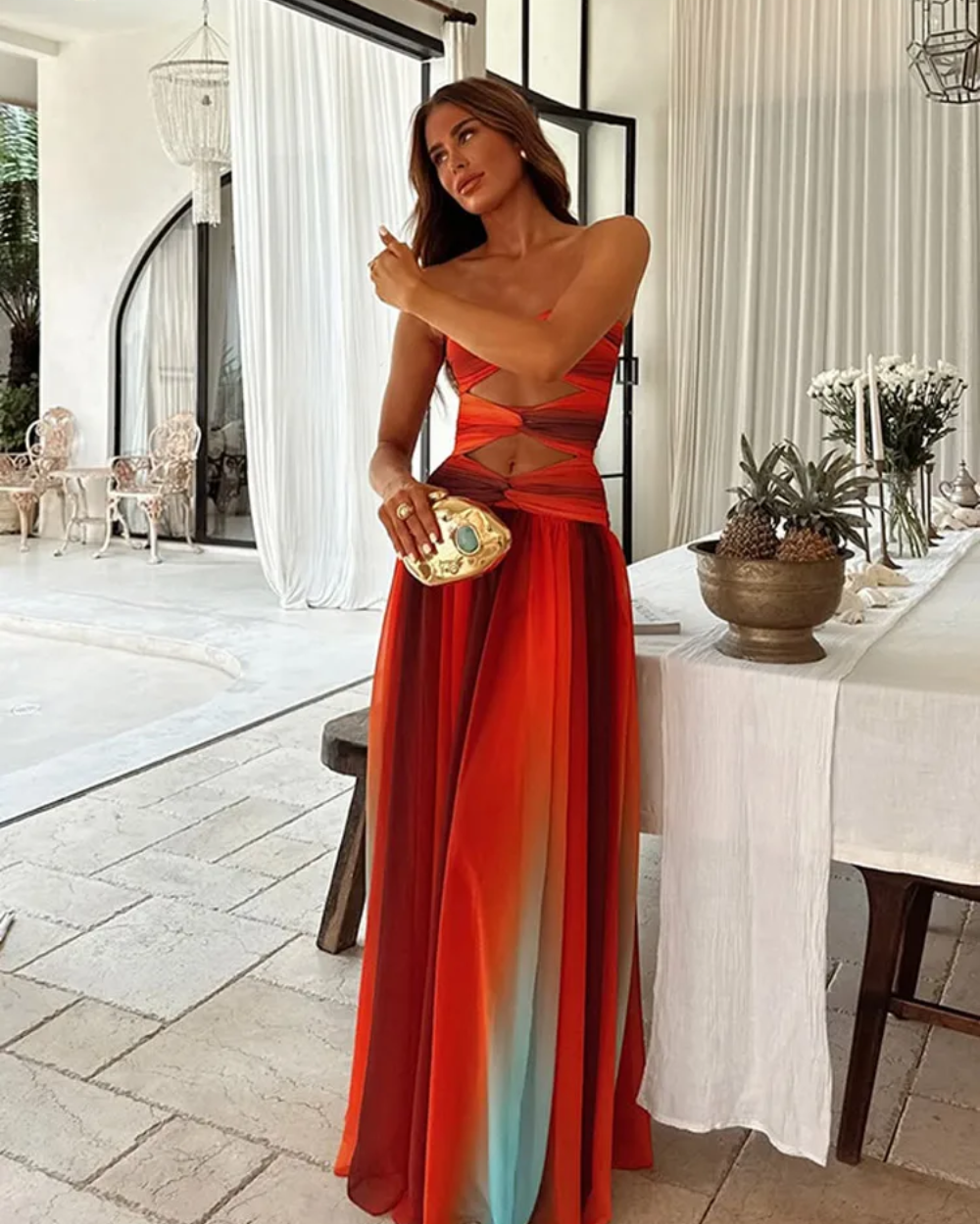 Valentina Elegantes Maxikleid