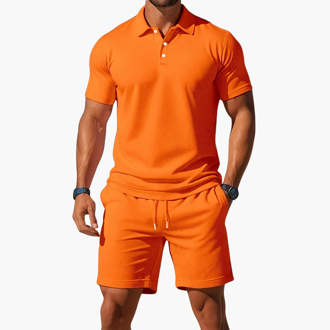 Sommer-Poloshirt-Set