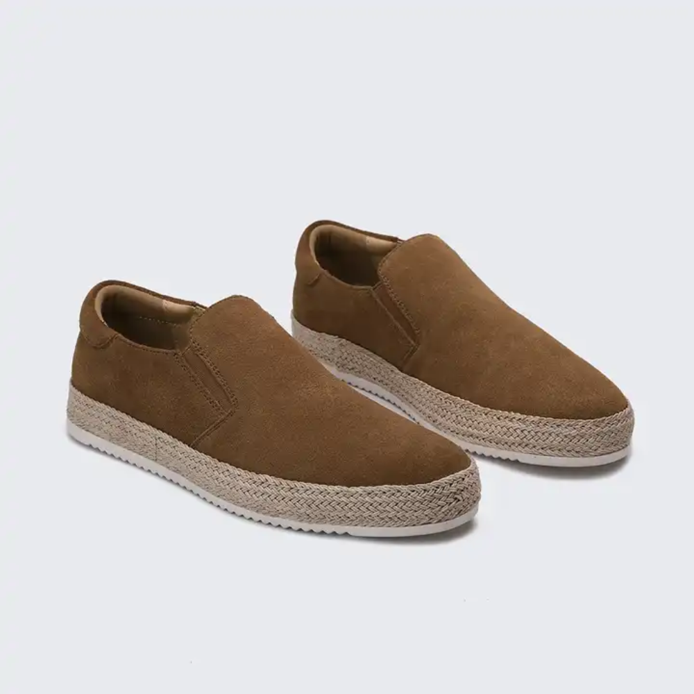Sommer-Loafers aus Wildleder