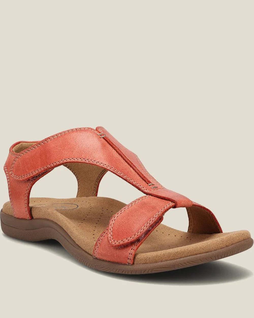 Orthopädische Damen-Sandalen aus Leder