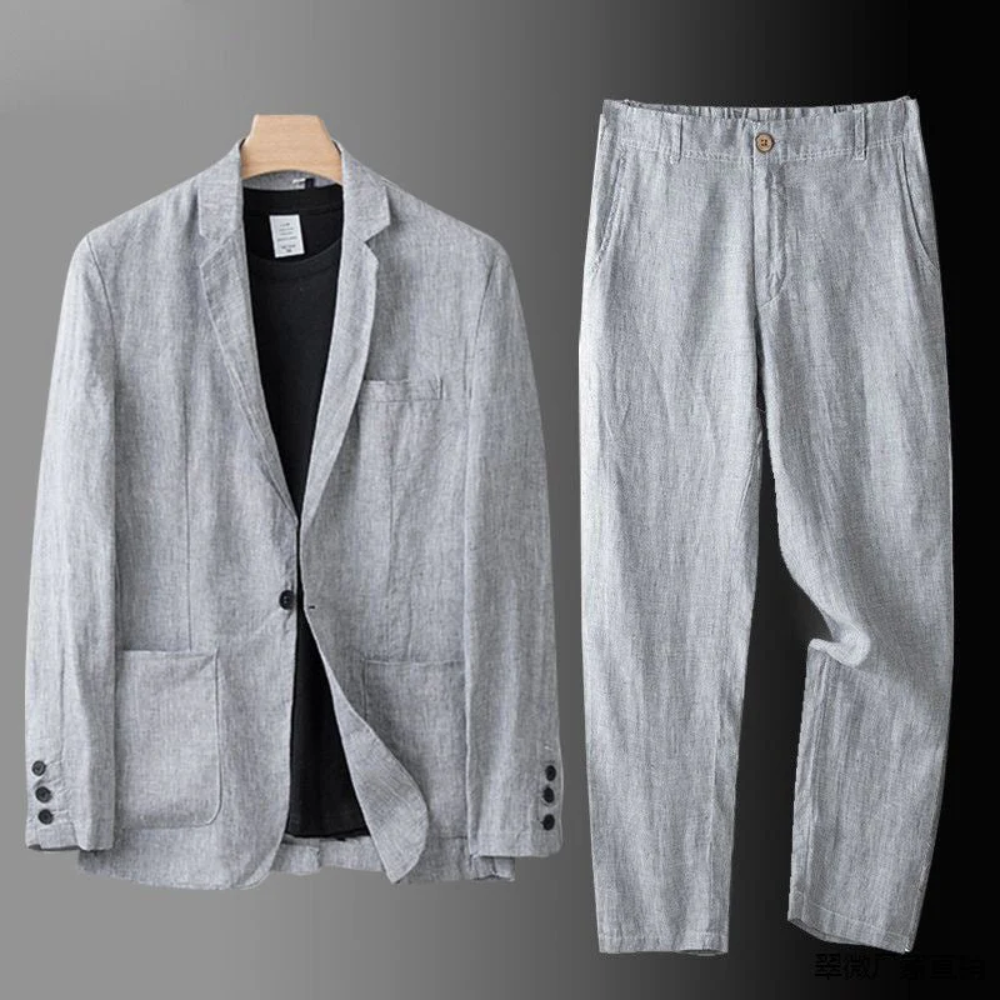 Elegantes Leinen-Set