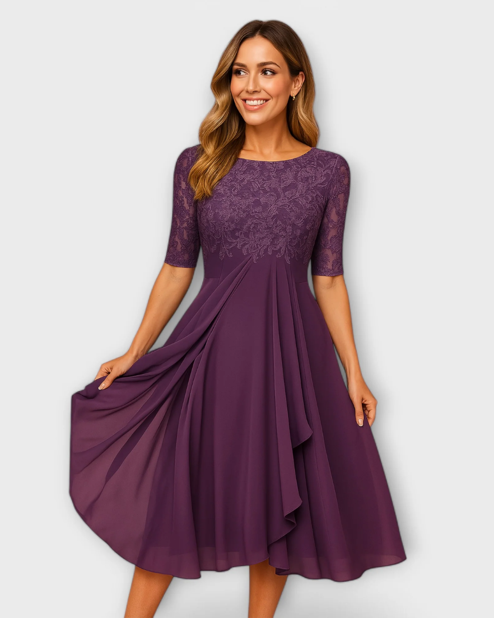 Schickes Frauenkleid