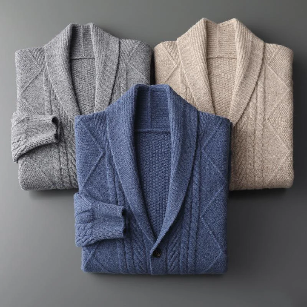 Savoca Strickjacke aus Merinowolle