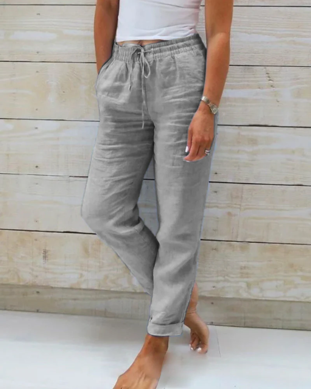 Bequeme Leinenhosen
