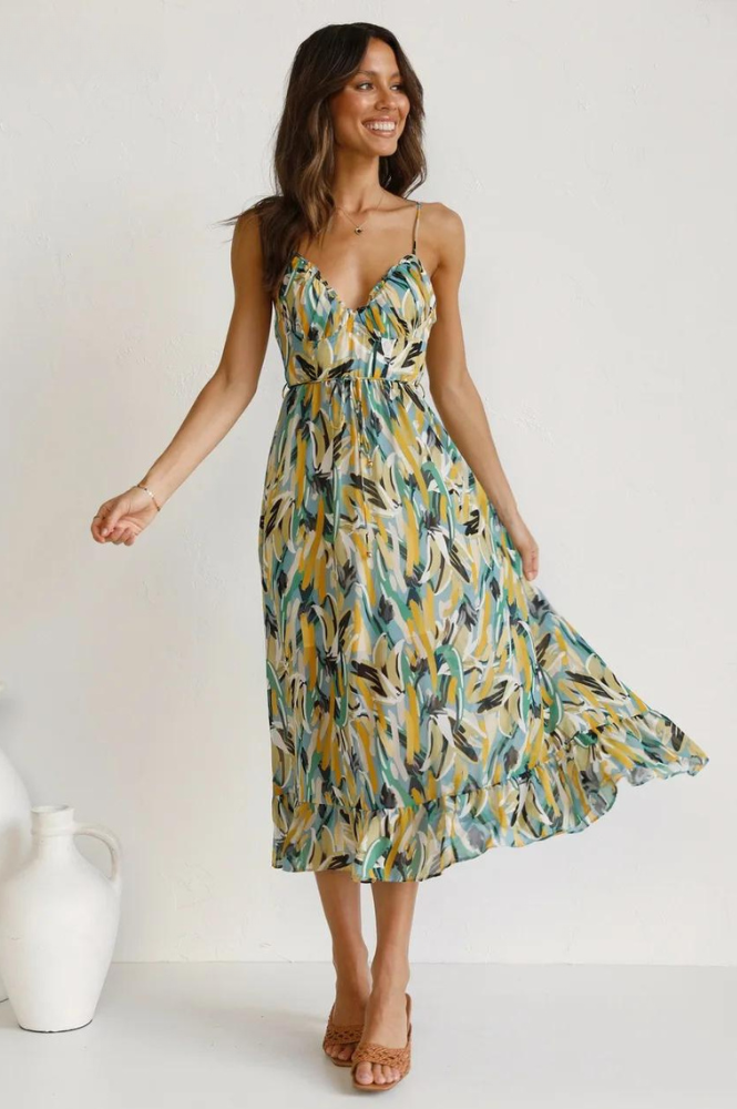 Elegantes Midikleid
