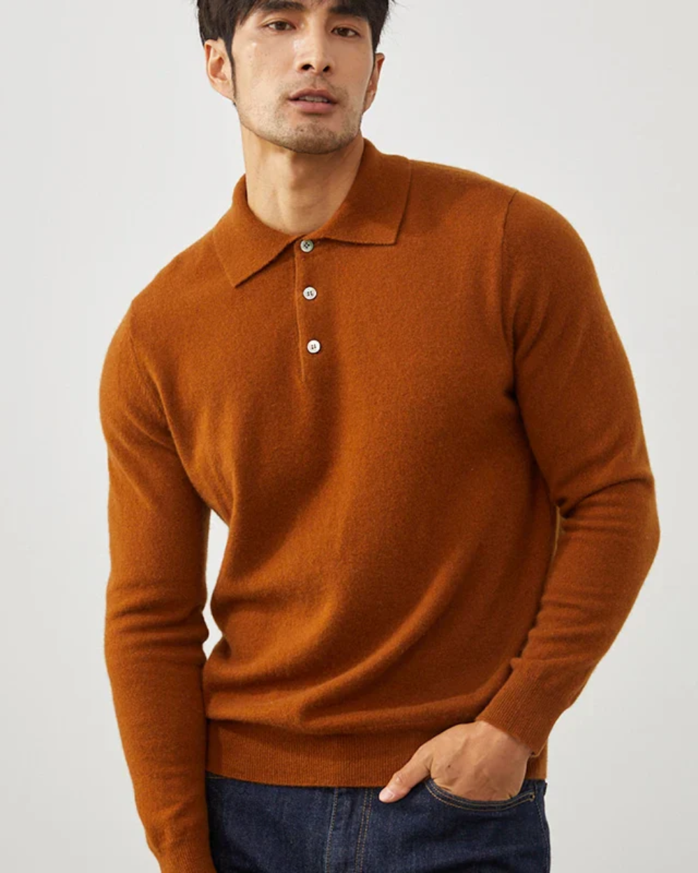 Ponza Kaschmir-Polopullover