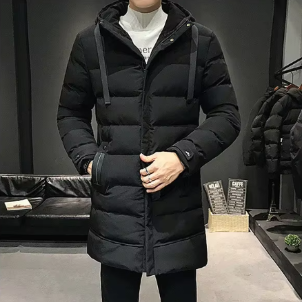 Lange Winterjacke für Männer