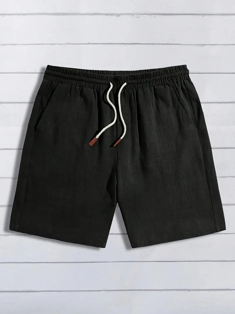 Lässige Leinen-Shorts