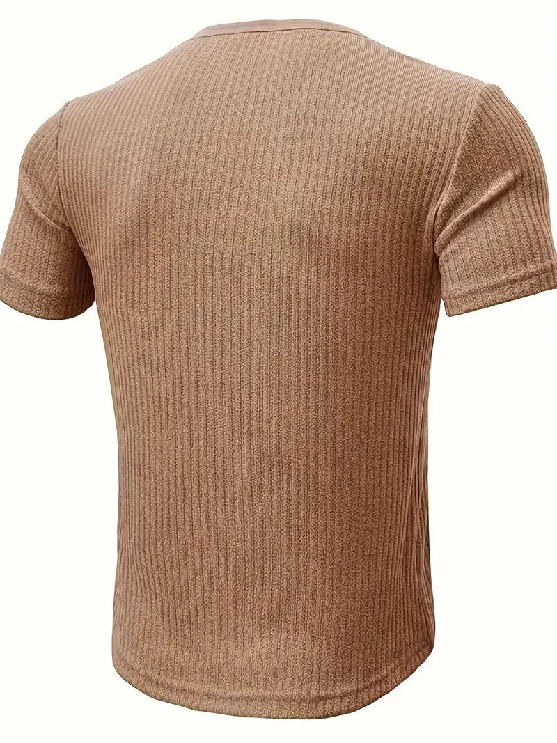 Elegant gemustertes T-Shirt