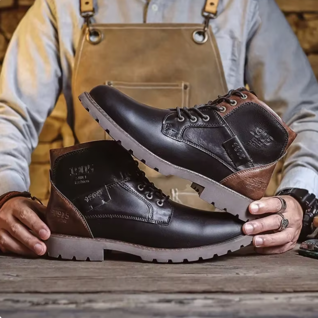 Bayard Vintage Lederstiefel