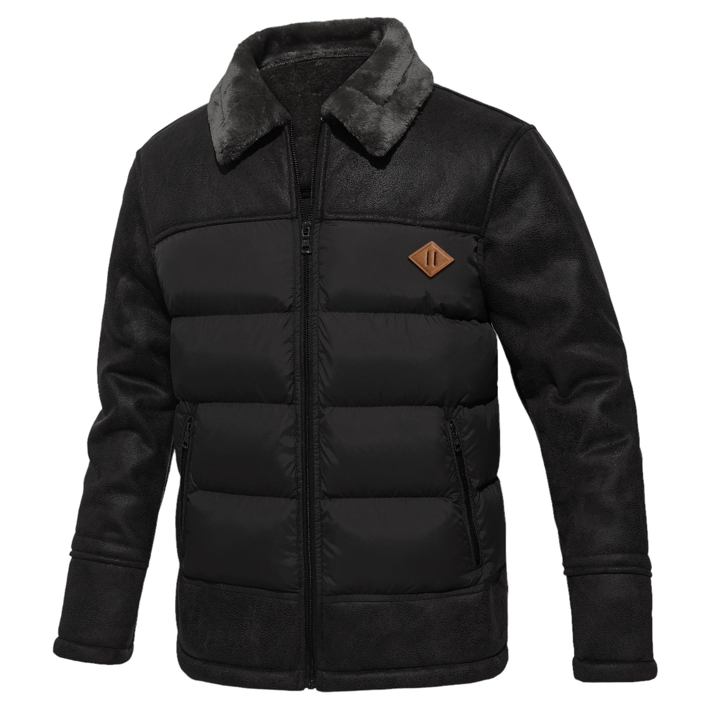 Elegante Jacke mit Fleece-Futter