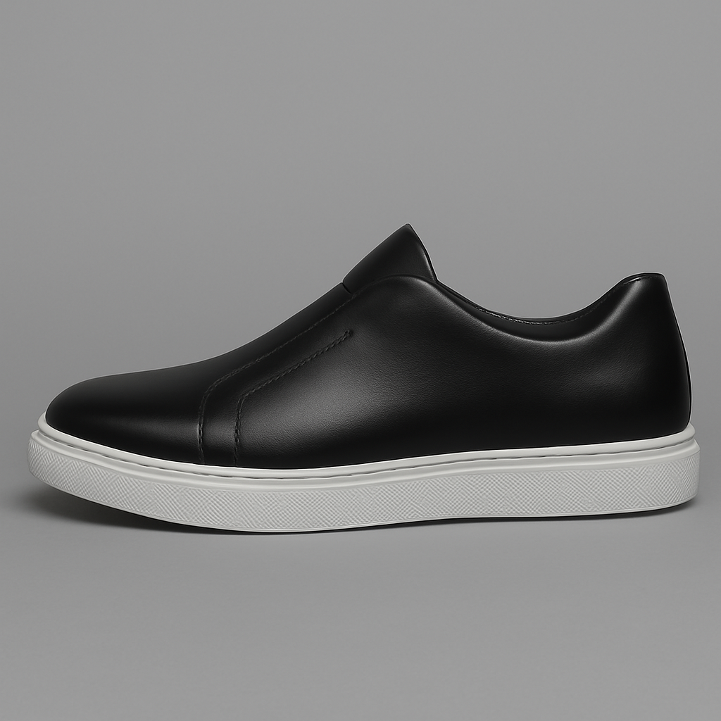 Elegante Lederschuhe zum Hineinschlüpfen
