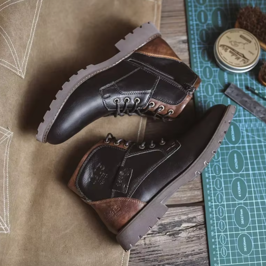 Bayard Vintage Lederstiefel