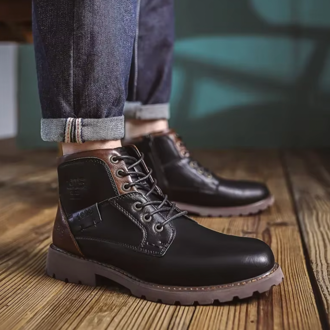 Bayard Vintage Lederstiefel