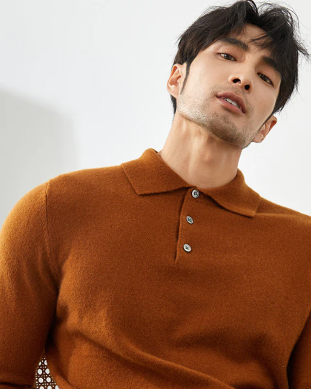 Ponza Kaschmir-Polopullover