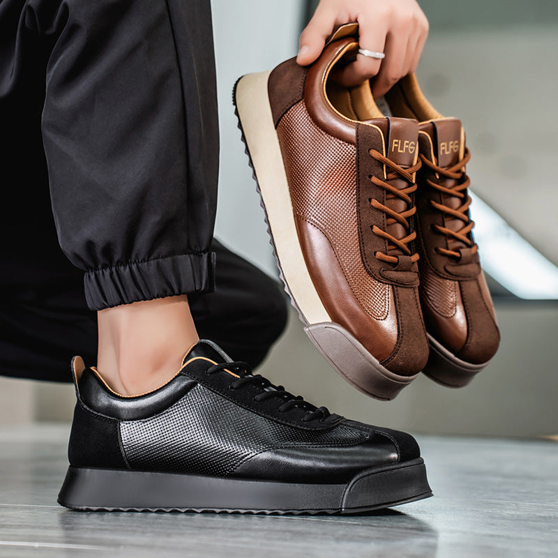 Italienische Lederschuhe