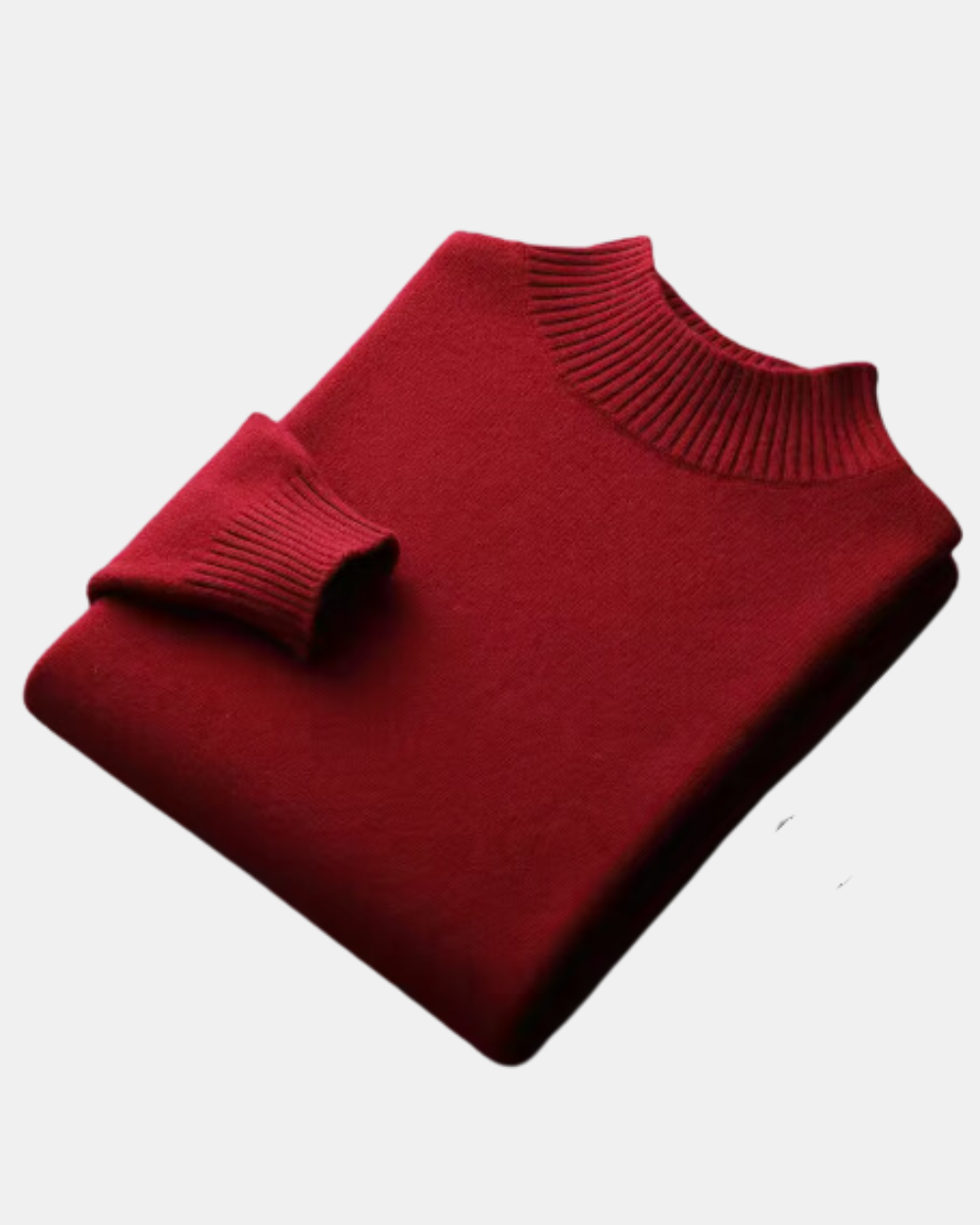 Mercurius Halb-Rollkragenpullover aus Wolle