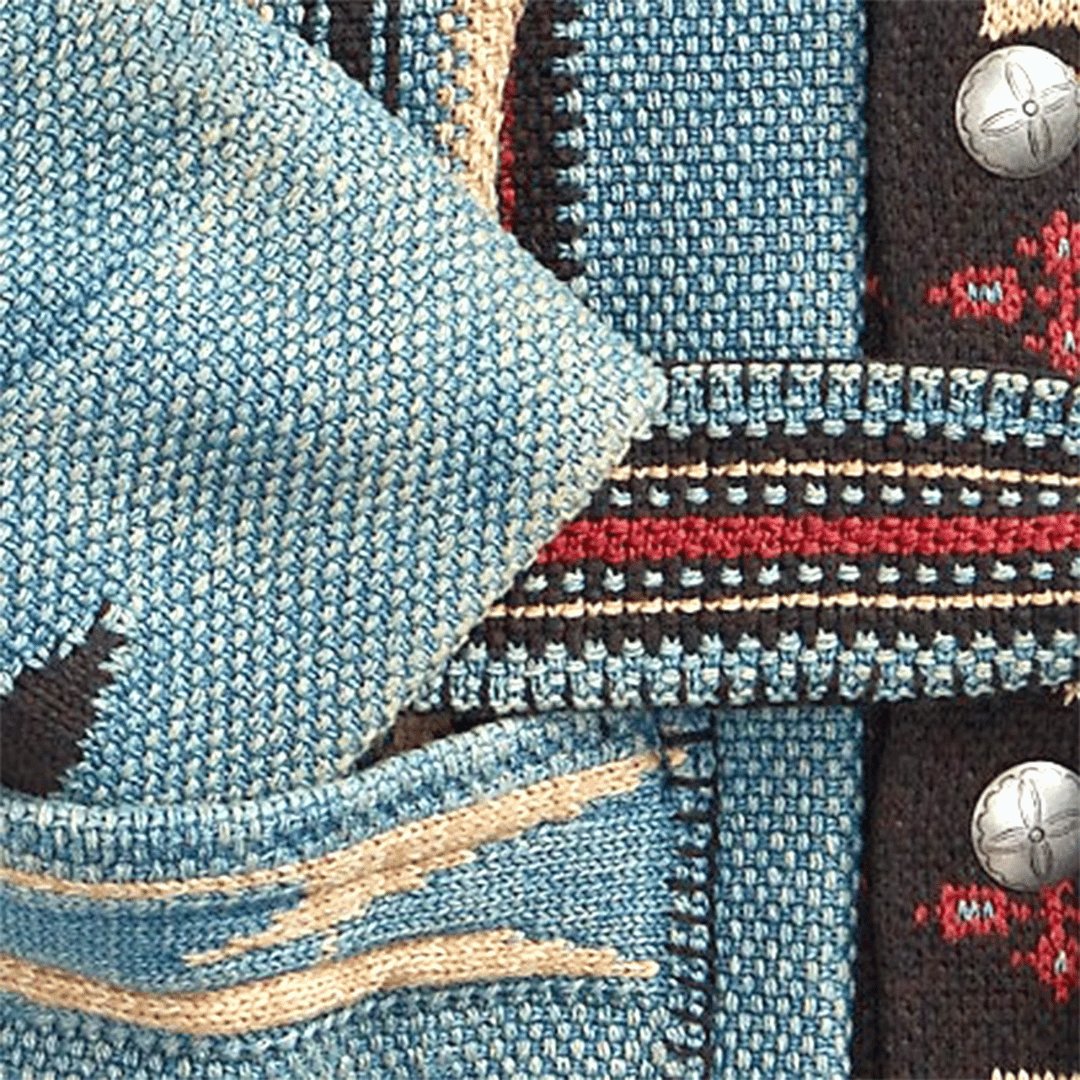 Strickjacke aus Wolle Heritage