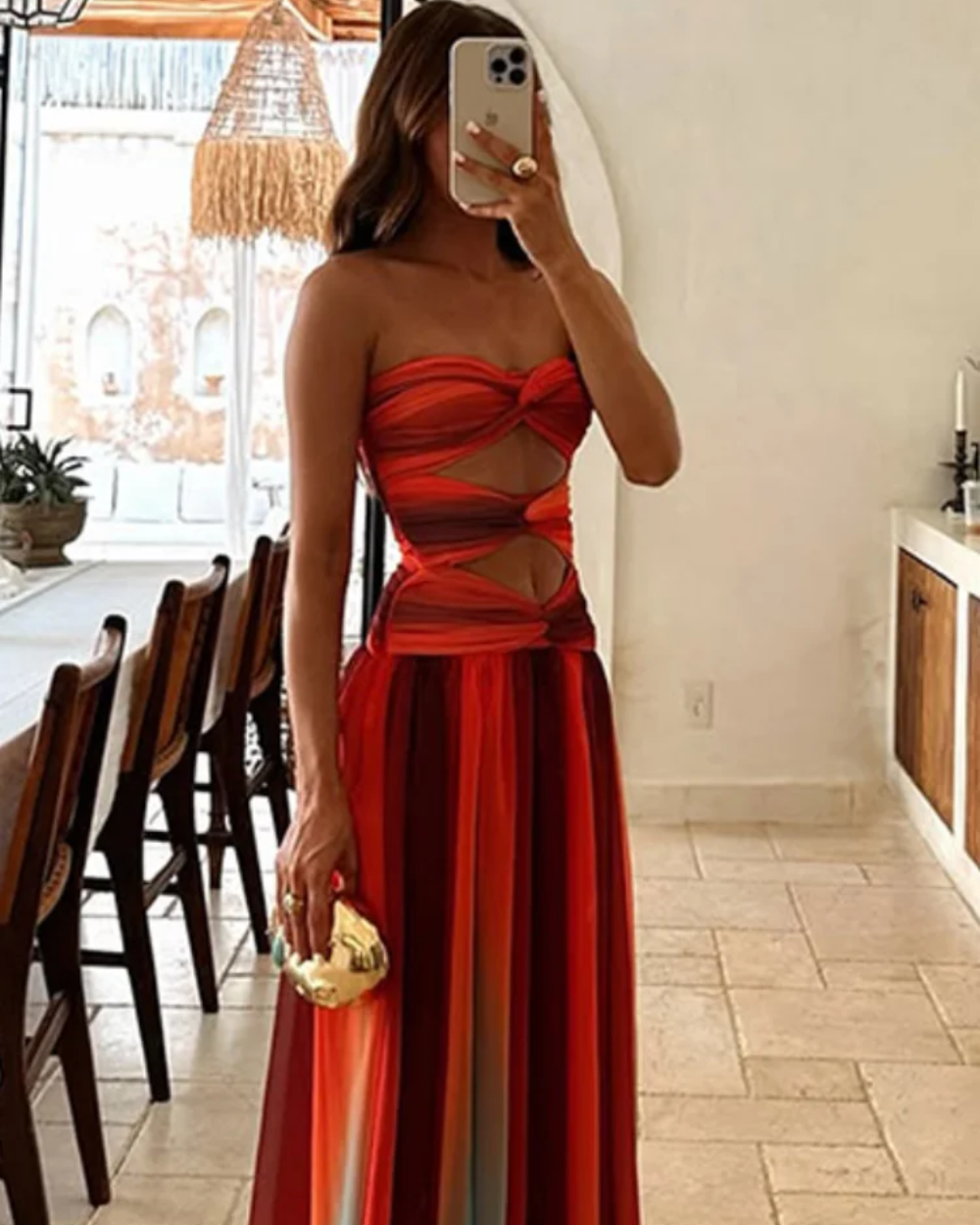 Valentina Elegantes Maxikleid