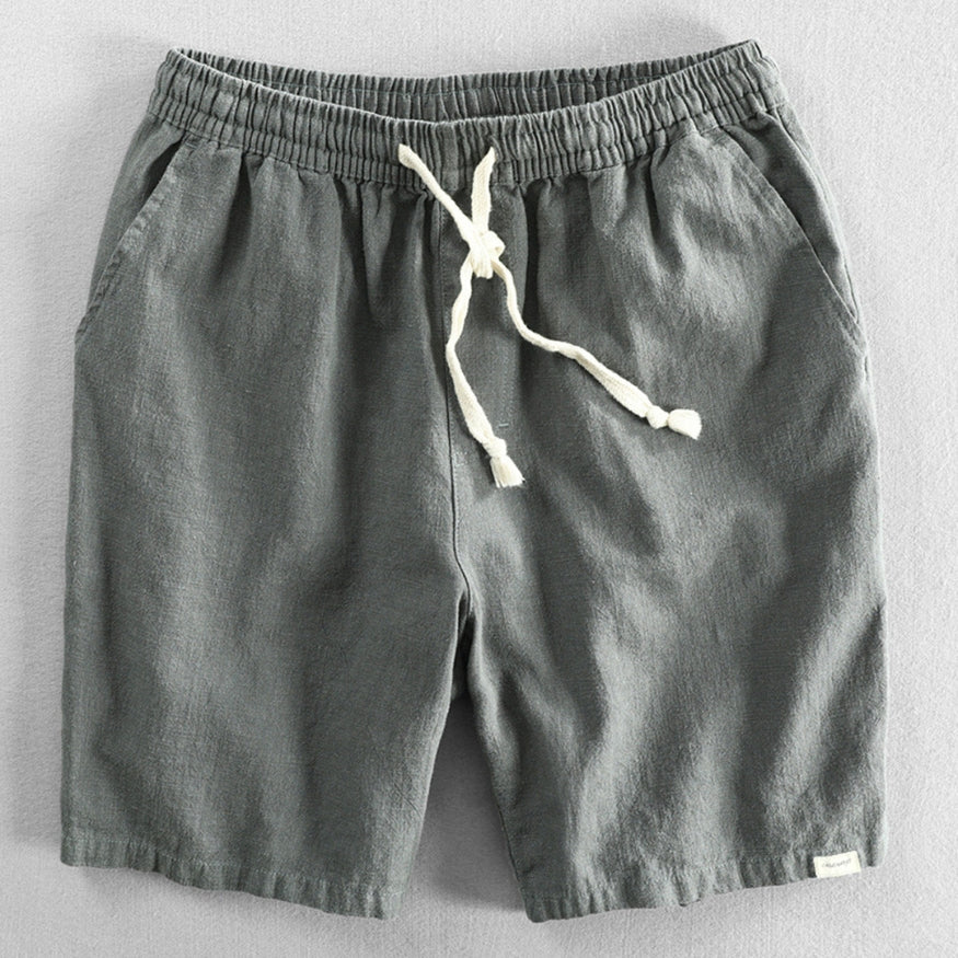 Shorts aus Baumwolle im japanischen Stil