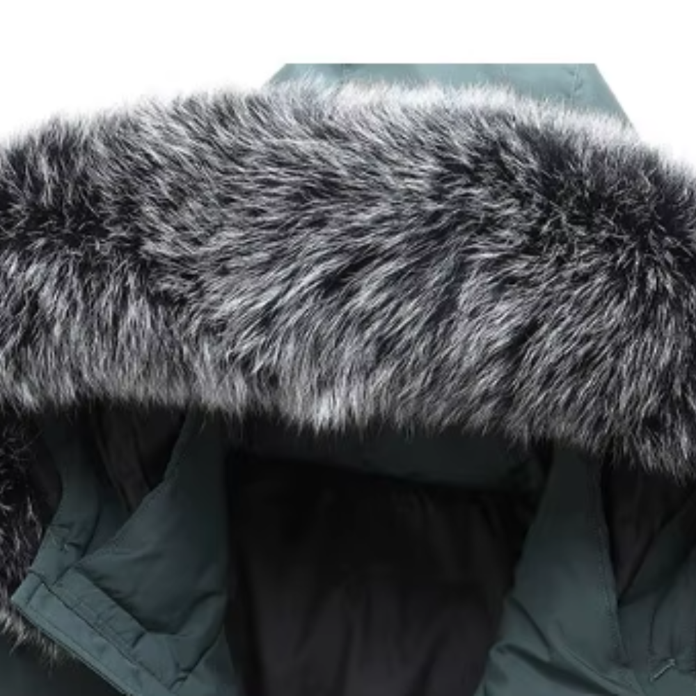 Luxuriöse Winterjacke
