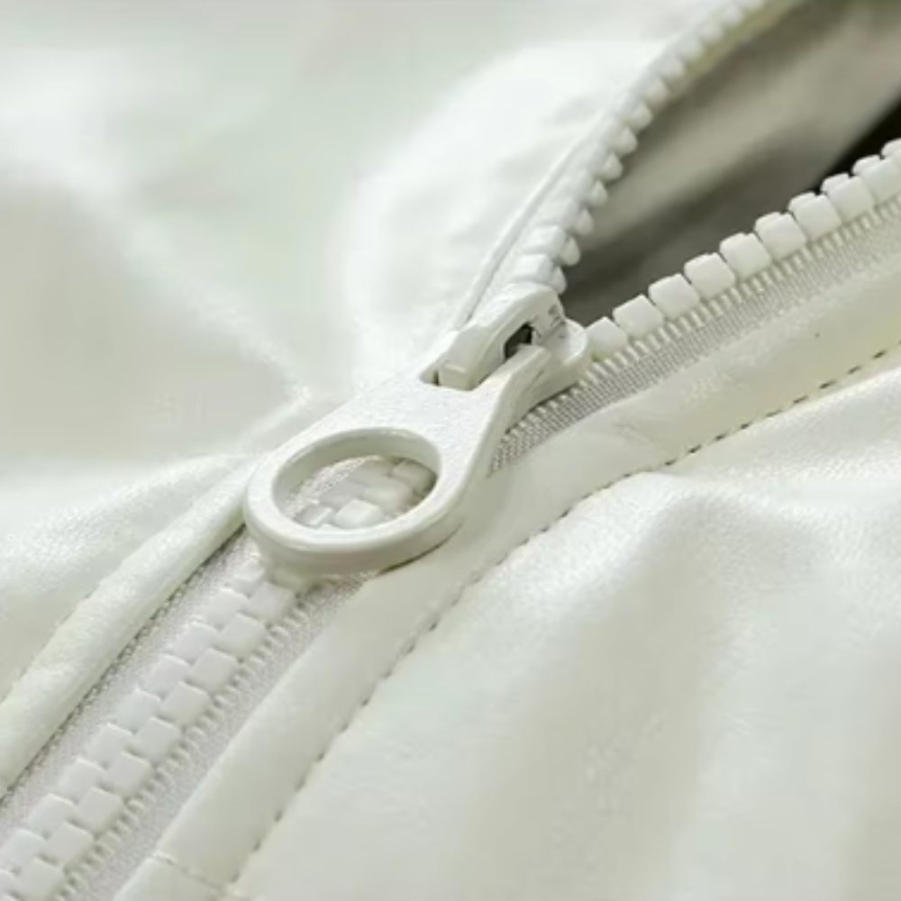 Elegante wattierte Pufferjacke