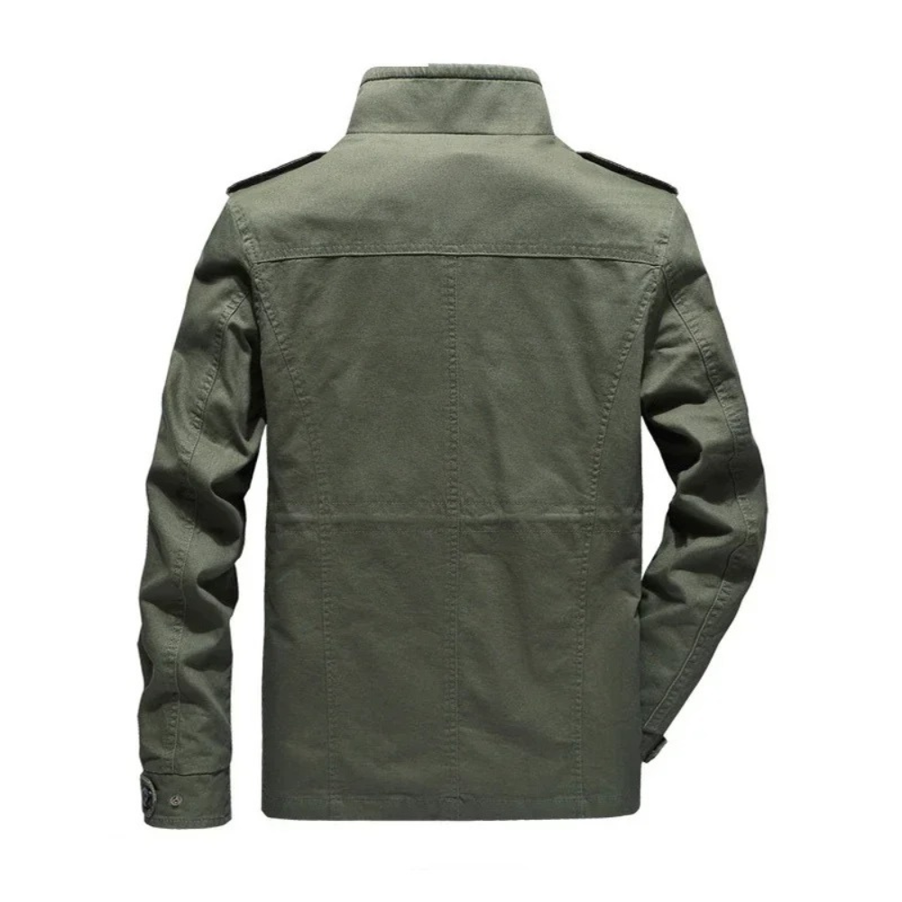 Elegante Cargo-Jacke aus Baumwolle
